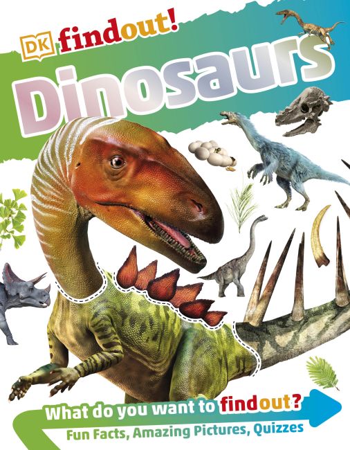 Flexibound cover of DKfindout! Dinosaurs