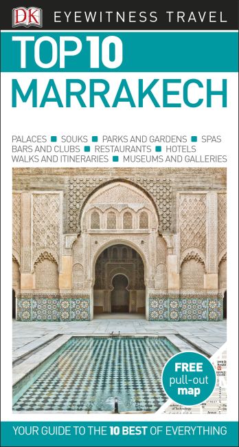 Paperback cover of DK Eyewitness Top 10 Marrakech