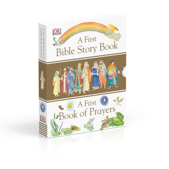 Slipcase cover of A First Bible Story Book and A First Book of Prayers