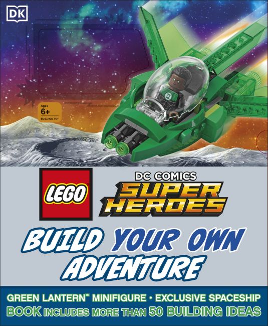 Hardback cover of LEGO DC Comics Super Heroes Build Your Own Adventure