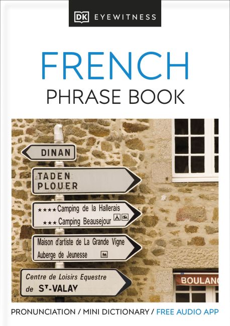 Paperback cover of Eyewitness Travel Phrase Book French