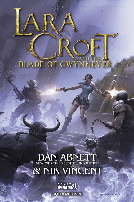 eBook cover of Lara Croft and the Blade of Gwynnever