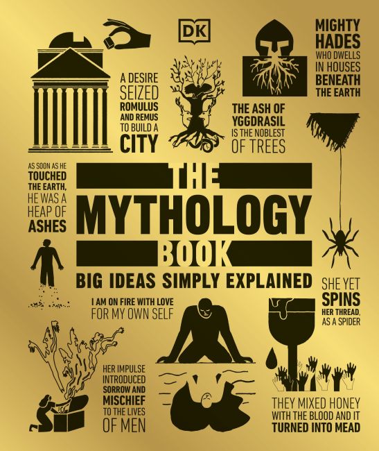 Hardback cover of The Mythology Book