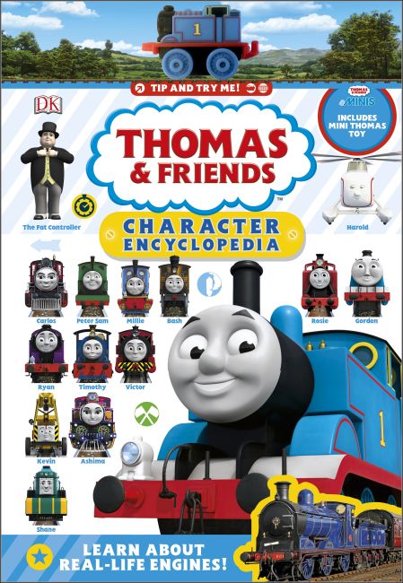 Hardback cover of Thomas & Friends Character Encyclopedia