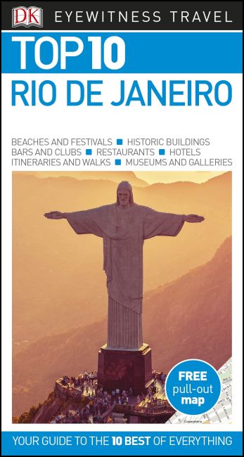 Paperback cover of DK Eyewitness Top 10 Rio de Janeiro