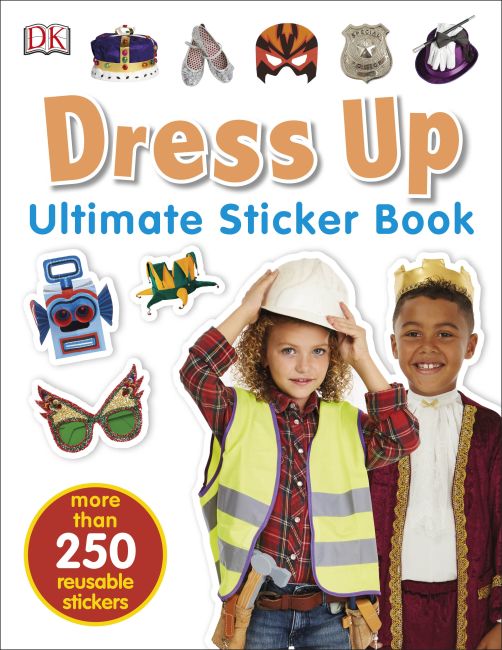 Paperback cover of Dress Up Ultimate Sticker Book