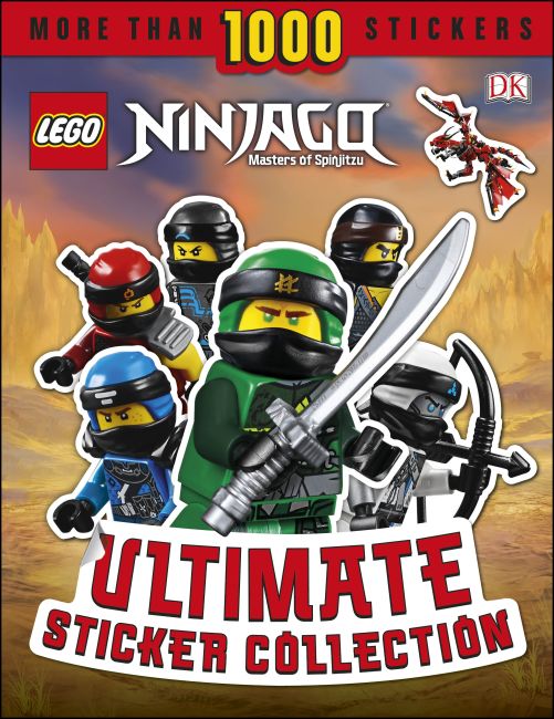 Paperback cover of LEGO NINJAGO Ultimate Sticker Collection