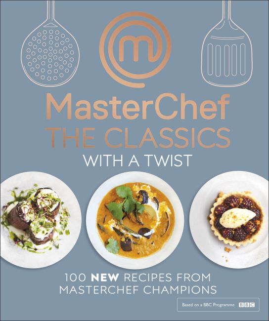 Hardback cover of MasterChef The Classics with a Twist