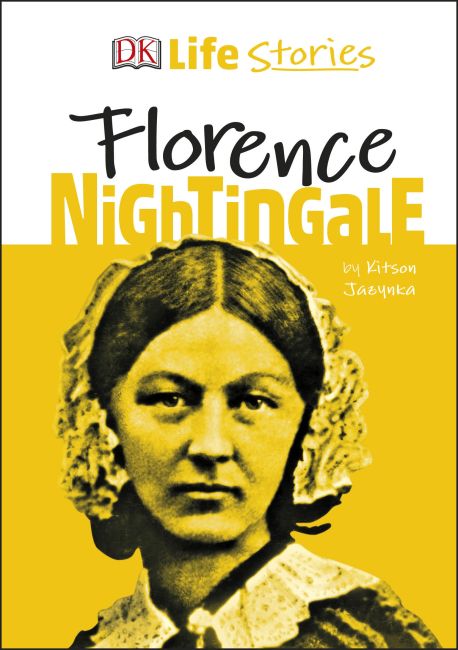 Hardback cover of DK Life Stories Florence Nightingale