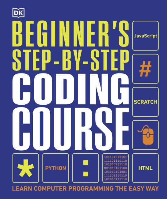 Hardback cover of Beginner's Step-by-Step Coding Course