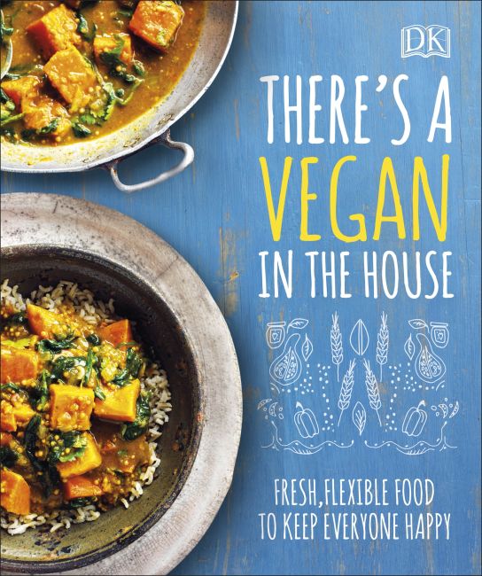 Hardback cover of There's a Vegan in the House