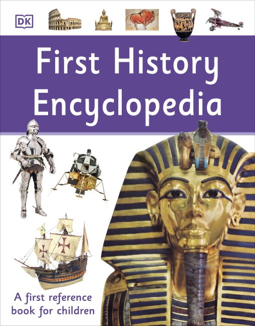 Paperback cover of First History Encyclopedia