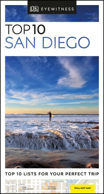 Paperback cover of DK Eyewitness Top 10 San Diego