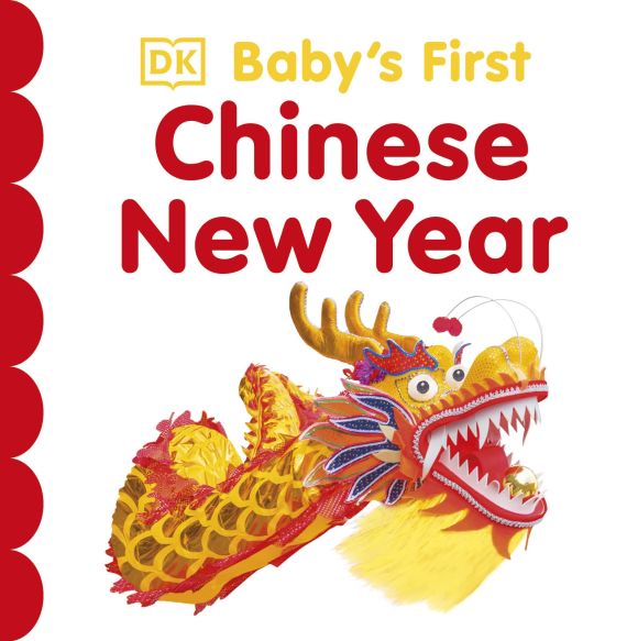 Board book cover of Baby's First Chinese New Year