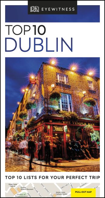 Paperback cover of DK Eyewitness Top 10 Dublin