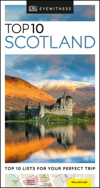 Paperback cover of DK Eyewitness Top 10 Scotland