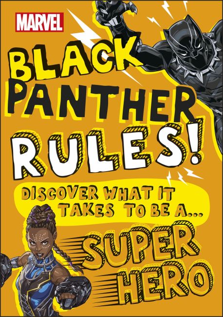 Paperback cover of Marvel Black Panther Rules!