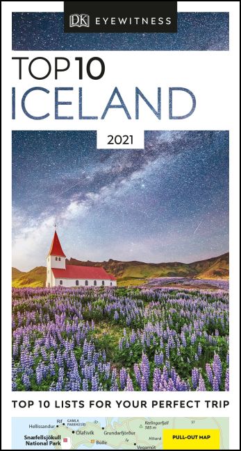 DK Eyewitness Top 10 Iceland Paperback cover of DK Eyewitness Top 10 Iceland