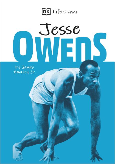 Hardback cover of DK Life Stories Jesse Owens