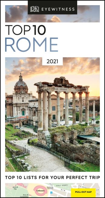 DK Eyewitness Top 10 Rome Paperback cover of DK Eyewitness Top 10 Rome