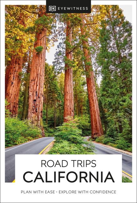 Paperback cover of DK Road Trips California