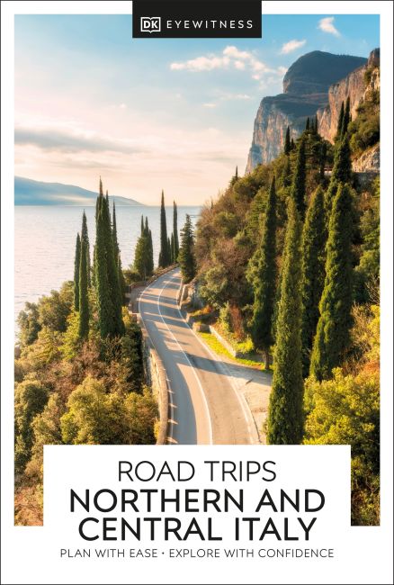 Paperback cover of DK Eyewitness Road Trips Northern & Central Italy