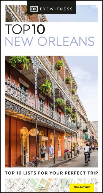 Paperback cover of DK Eyewitness Top 10 New Orleans