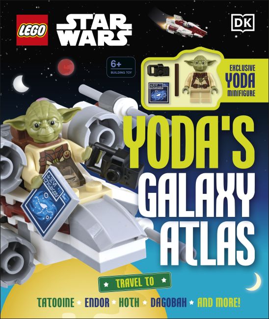 LEGO Star Wars Yoda's Galaxy Atlas Hardback cover of LEGO Star Wars Yoda's Galaxy Atlas