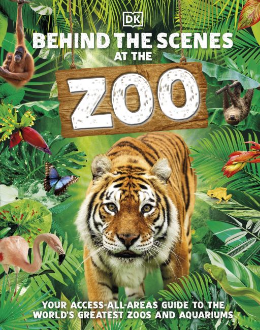 Hardback cover of Behind the Scenes at the Zoo