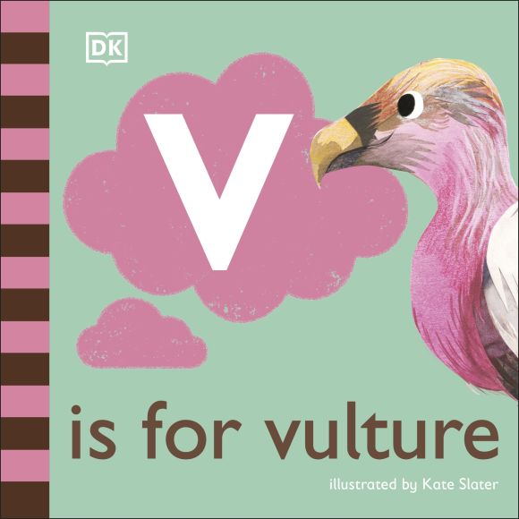 Board book cover of V is for Vulture