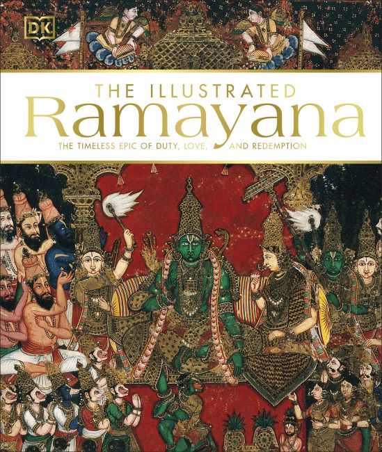 The Illustrated Ramayana Hardback cover of The Illustrated Ramayana
