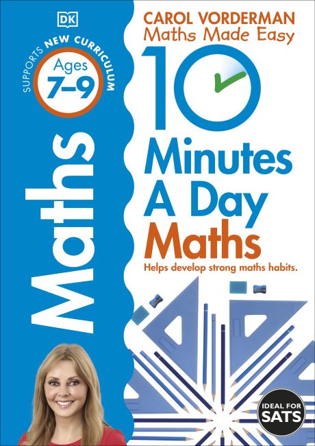 eBook cover of 10 Minutes A Day Maths, Ages 7-9 (Key Stage 2)