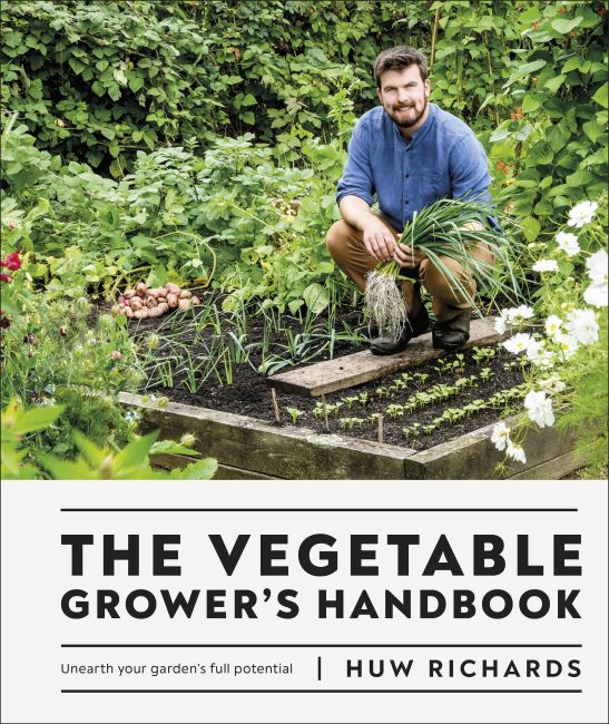 Hardback cover of The Vegetable Grower's Handbook