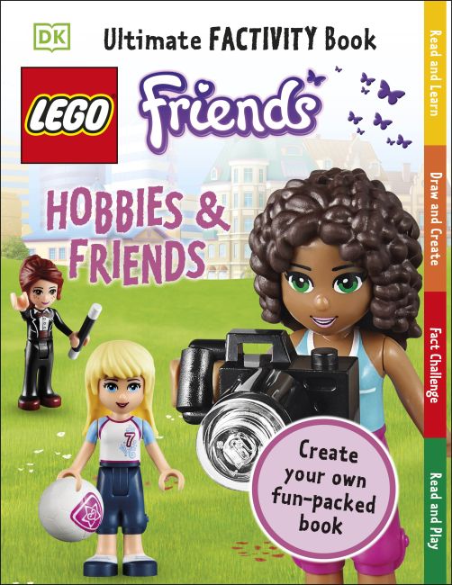 Paperback cover of LEGO Friends Hobbies & Friends Ultimate Factivity Book