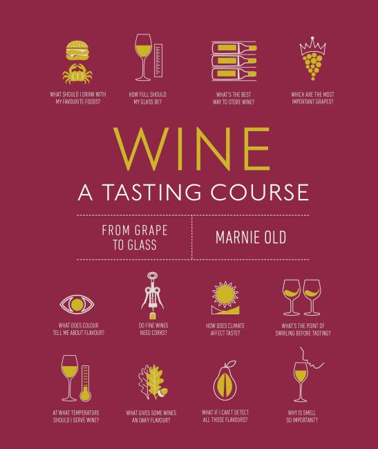 Hardback cover of Wine A Tasting Course