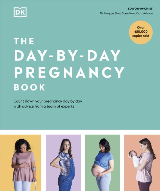 Hardback cover of The Day-by-Day Pregnancy Book