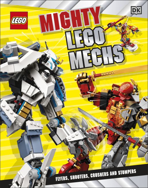 Mighty LEGO Mechs Hardback cover of Mighty LEGO Mechs