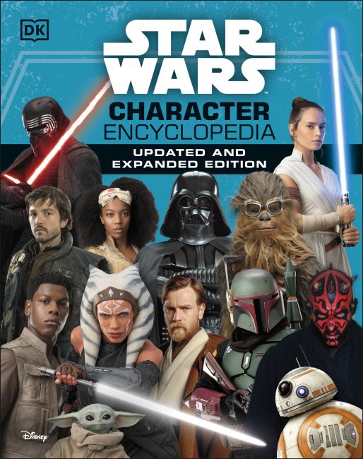 Hardback cover of Star Wars Character Encyclopedia Updated And Expanded Edition