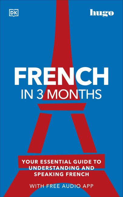 Paperback cover of French in 3 Months with Free Audio App