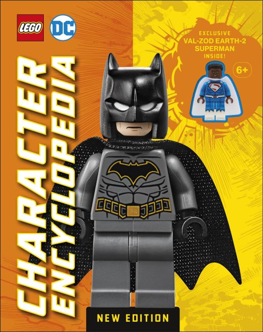 Hardback cover of LEGO DC Character Encyclopedia New Edition