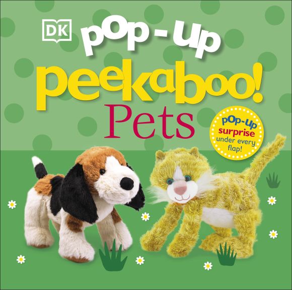 Board book cover of Pop-Up Peekaboo! Pets