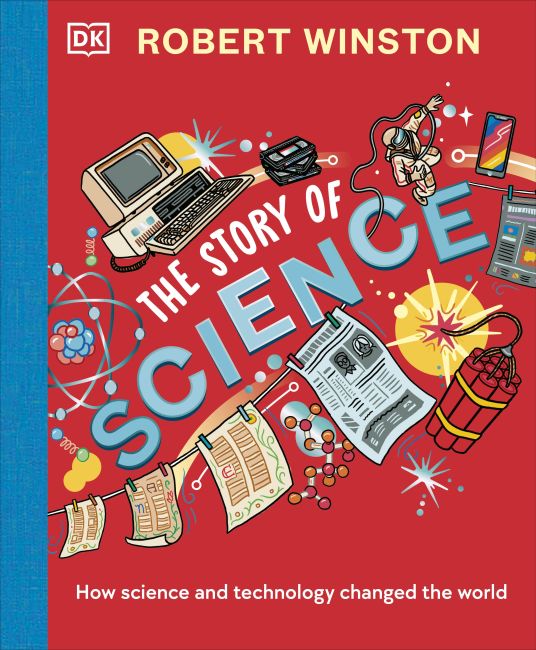 Hardback cover of Robert Winston: The Story of Science