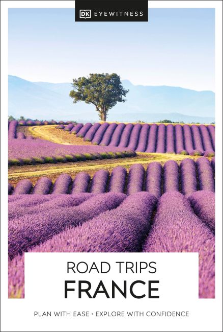 Paperback cover of DK Road Trips France