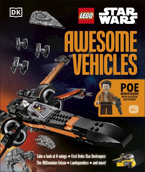 Hardback cover of LEGO Star Wars Awesome Vehicles