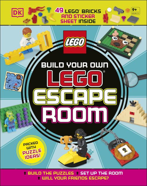 Build Your Own LEGO Escape Room Hardback cover of Build Your Own LEGO Escape Room