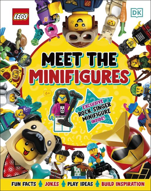 LEGO Meet the Minifigures Hardback cover of LEGO Meet the Minifigures