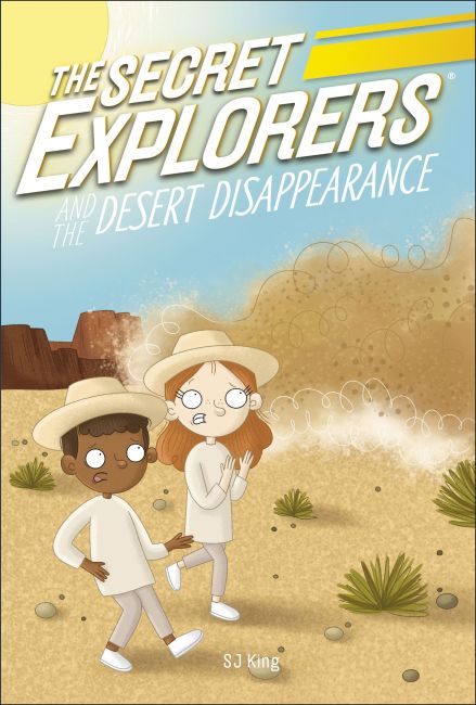 Paperback cover of The Secret Explorers and the Desert Disappearance