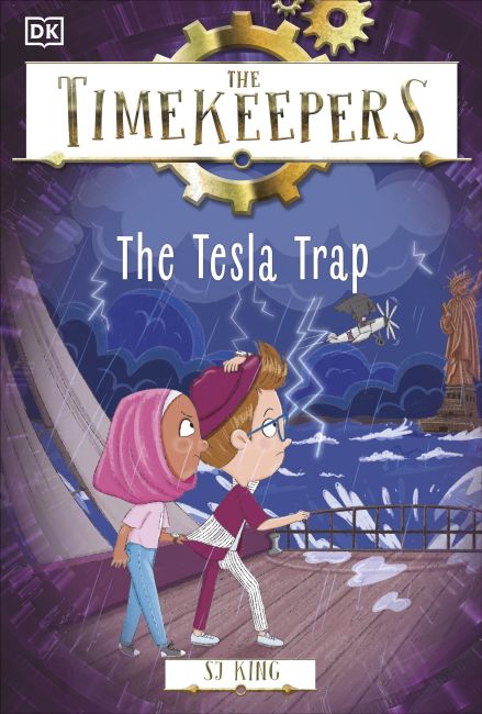The Timekeepers: The Tesla Trap Paperback cover of The Timekeepers: The Tesla Trap