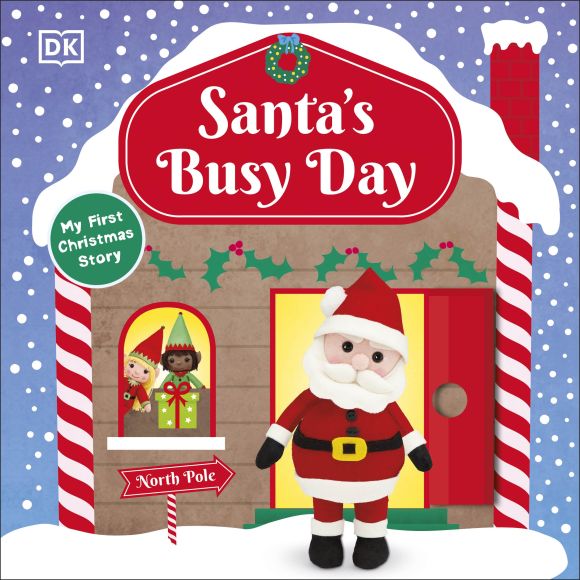 Board book cover of Santa's Busy Day