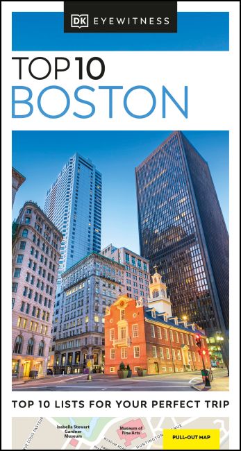 Paperback cover of DK Eyewitness Top 10 Boston